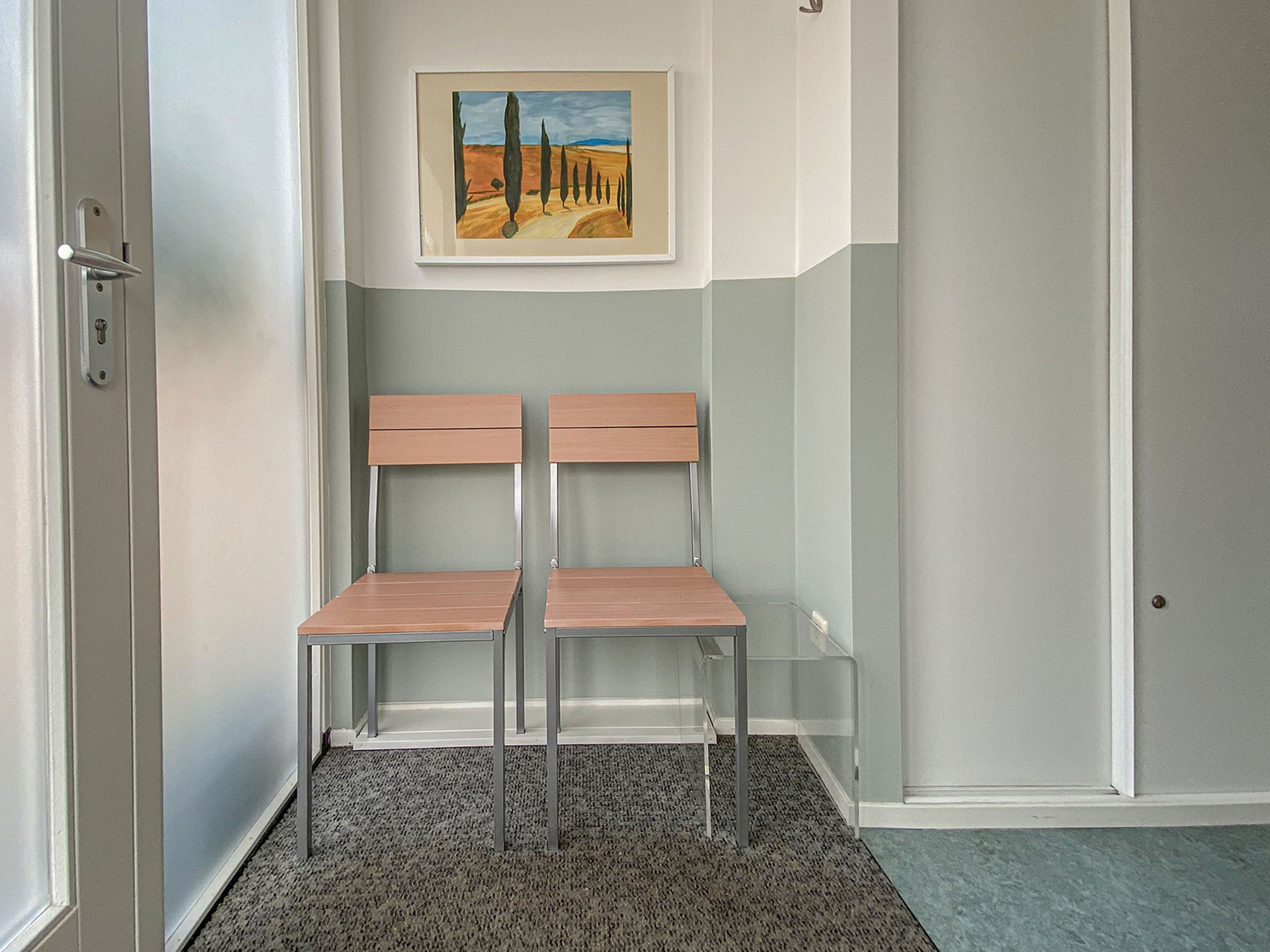 Zakelijk interieurontwerp, praktijkruimte Houten