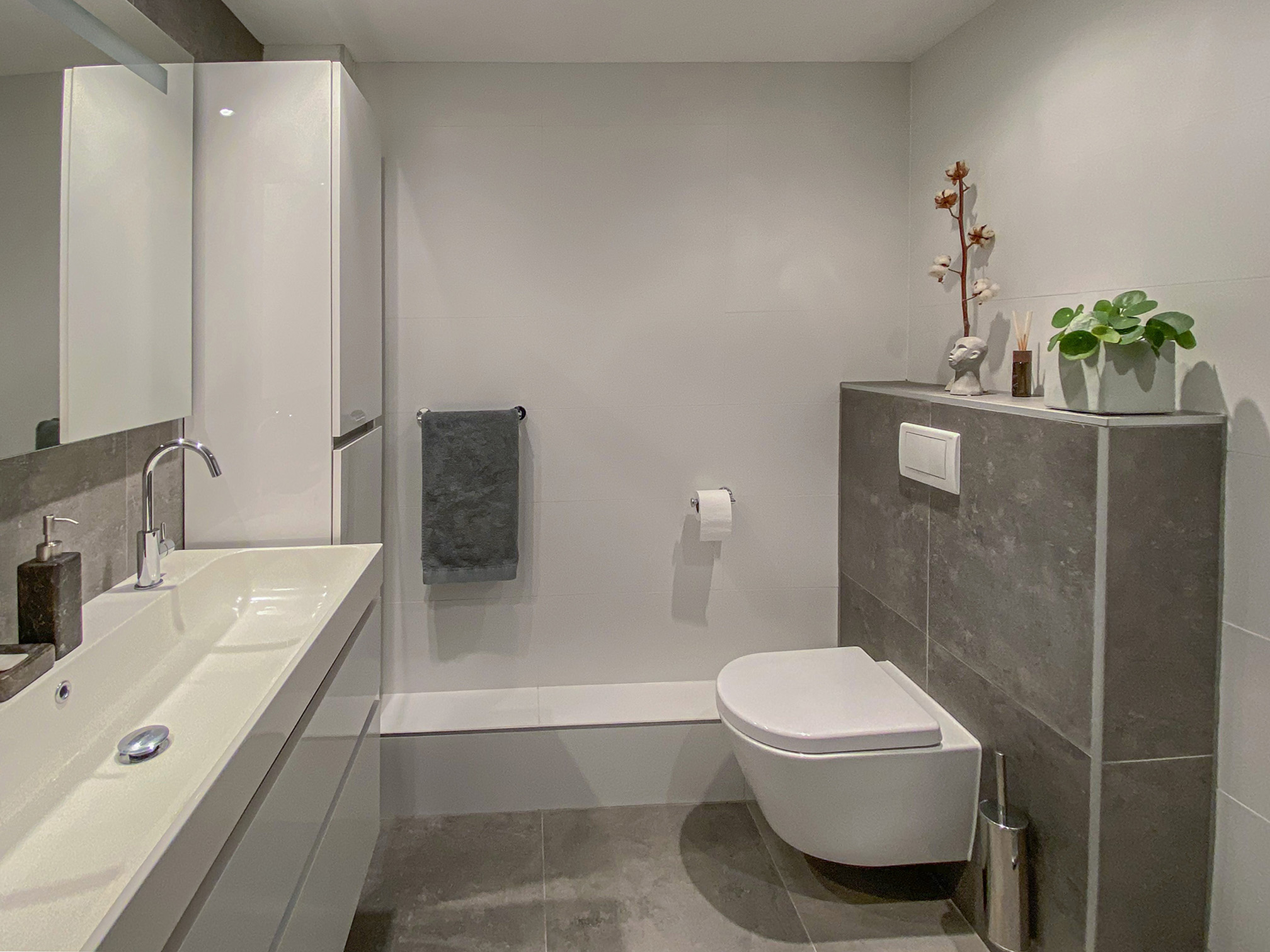 Badkamer ontwerp Houten