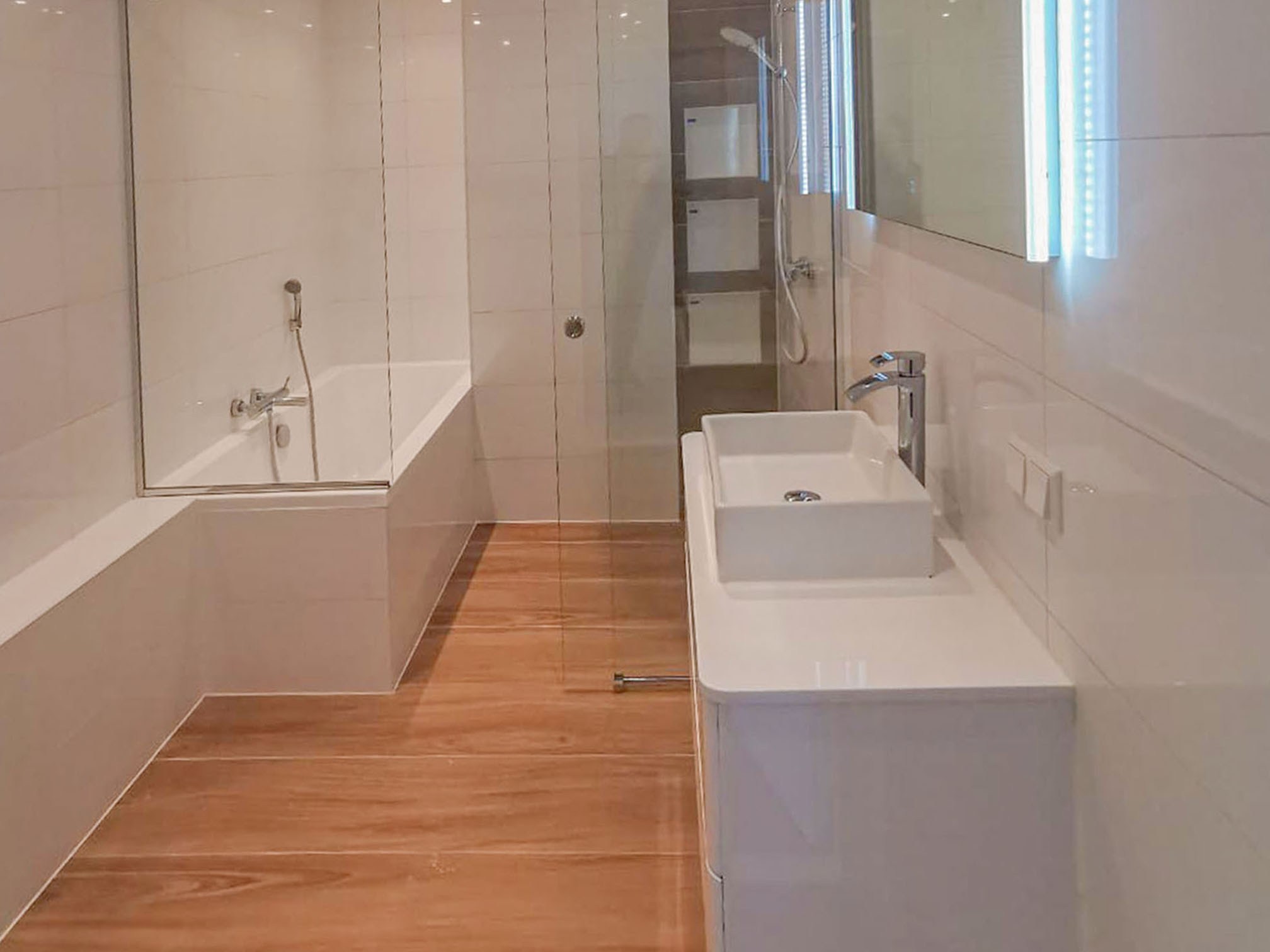 Badkamer ontwerp woonhuis Weesp
